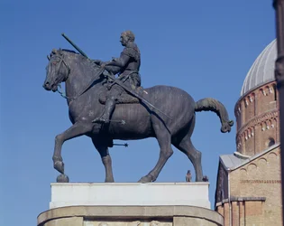 Reiterporträt von Gattamelata, 1453 (Bronze)